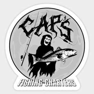 Cap's Fishing Charters Sticker